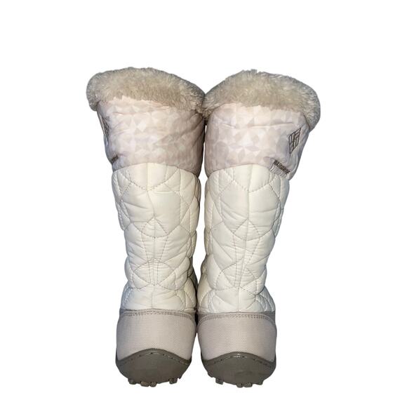 Columbia Minx Mid II Omni-Heat Women’s Winter Boots White Lace Up Sz 9 EU 40 - Picture 5 of 10